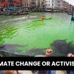 فعالان تغییرات اقلیمی فعال شدند؟  کانال معروف ونیز سبز می شود